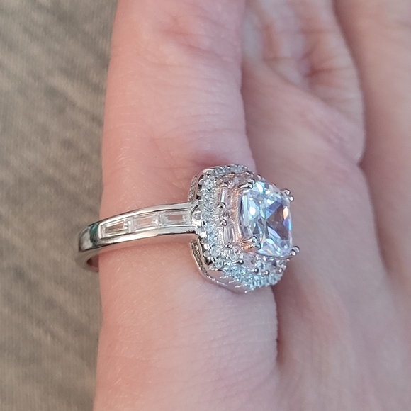 Silver ring size 6 - Picture 8 of 10